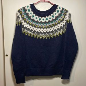 Old Navy Fair Isle Crewneck Sweater - Size M